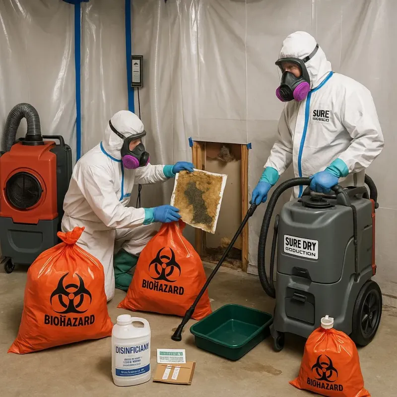 Contaminated Water Handling Protocols process in Medina, MN